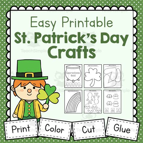 Saint Patrick Day Craft Printable