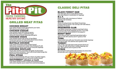 saint pita near me menu