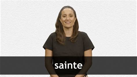Sainte Pronounce