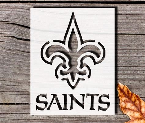 Saints Logo Printable Stencil