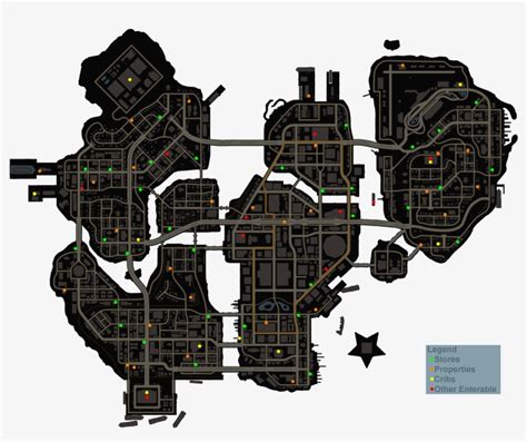 Saints Row 3 Cribs Map