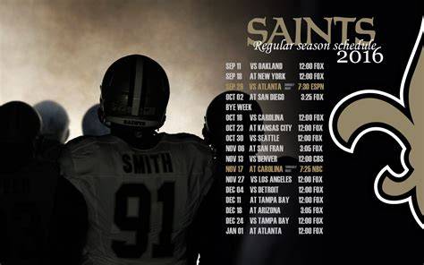 2020 New Orleans Saints Desktop schedule in 2020 New orleans saints