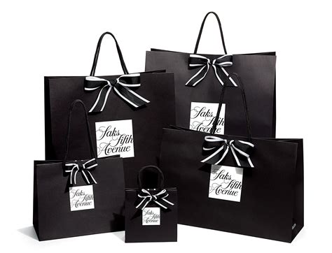 saks fifth avenue shopping bags