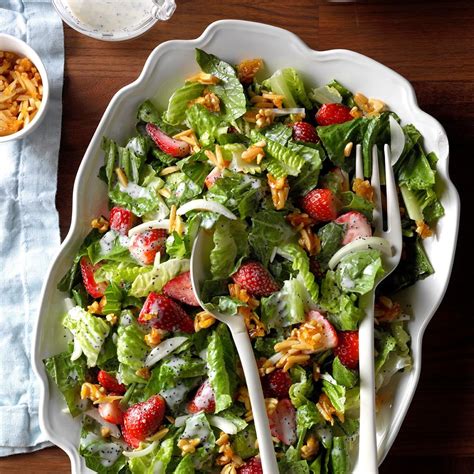 Easter Salad this Strawberry Goat Cheese Spring Greens Salad