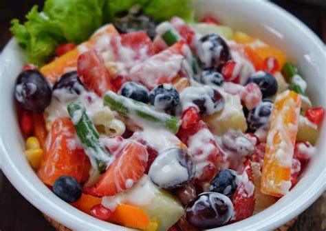 Resep Salad Buah dan Sayur Sederhana Tapi Enak Nuisonk