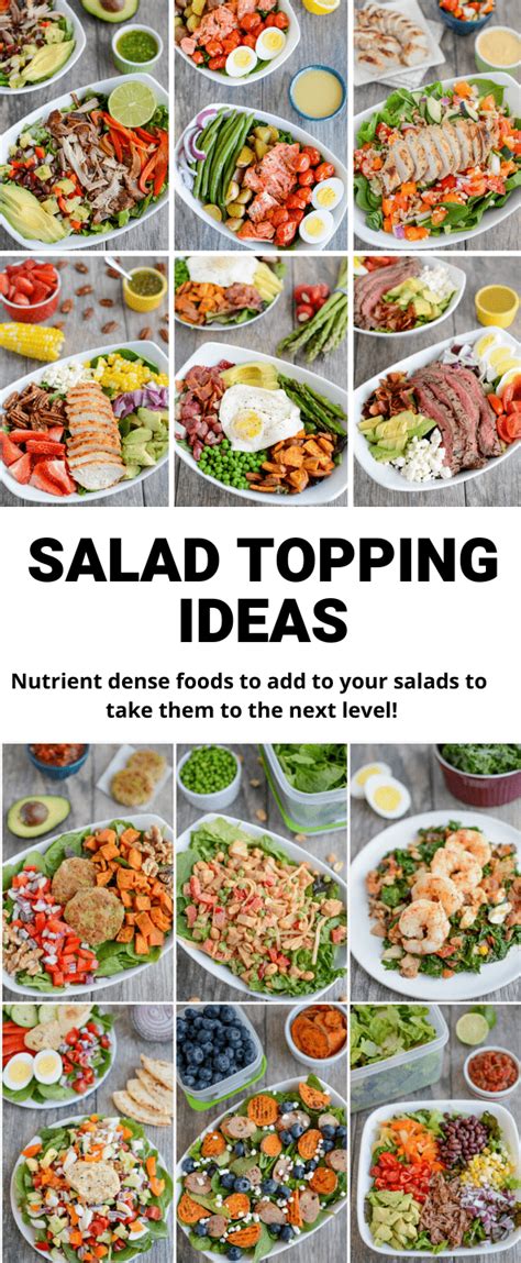 Salad Toppings List