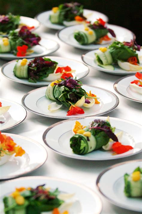 Salad Wedding Plates