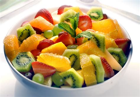 salade avec des fruits