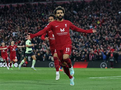 salah's record against arsenal