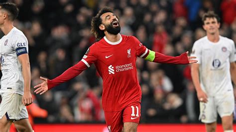 salah liverpool record