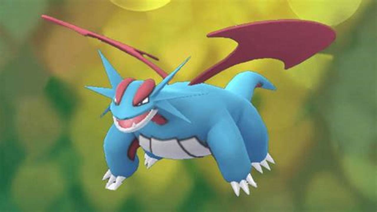Salamence Best Moveset in Pokemon GO: Flying High with Power