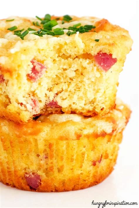Salami Cheese Muffins