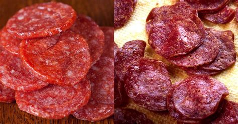 Salami Vs Pepperoni