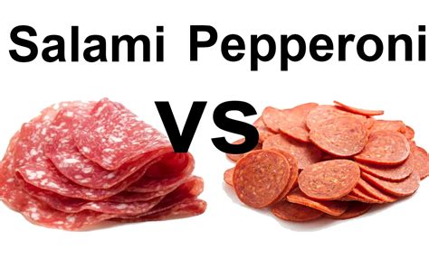 salami vs pepperoni differences