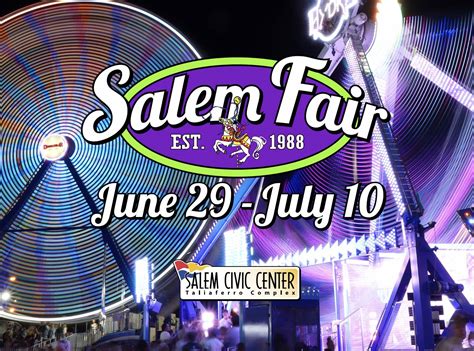 Experience the Thrill of Salem Fair 2024: A Spectacular Event Awaits!