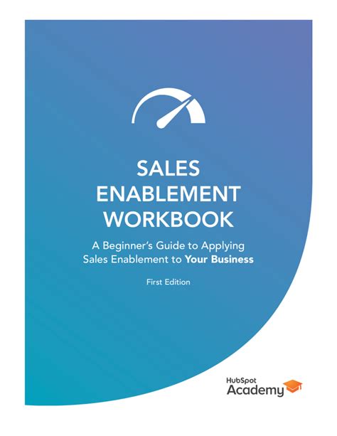 sales enablement workbook pdf