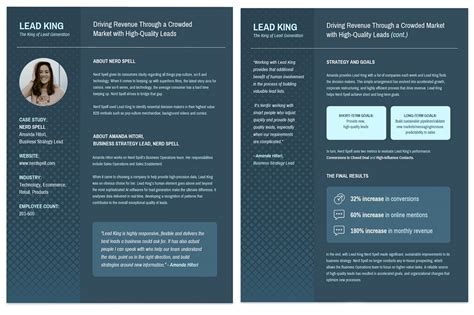 sales interview case study examples