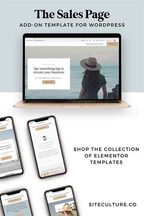 sales page templates