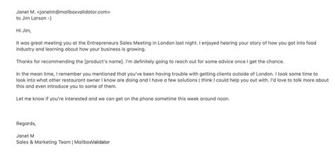 sales pitch examples for interview