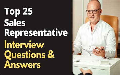 sales representative interview questions with answers