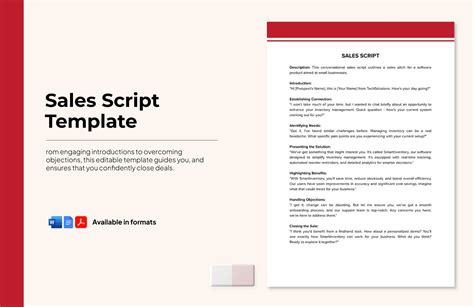 sales script examples pdf