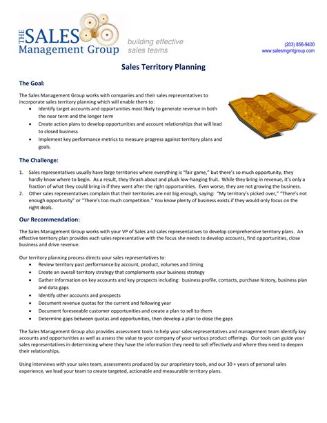 Sales Territory Management Template Free Printable Templates