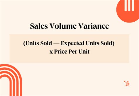 sales variance formula with example