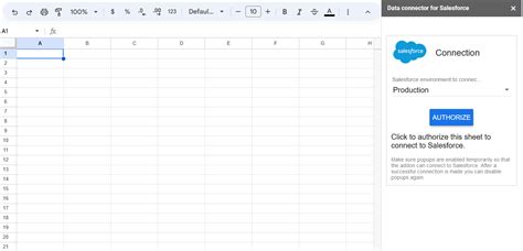 Pulling/Fetching rows from any Salesforce object to Google Sheets using