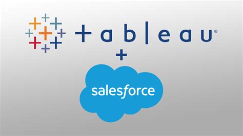 salesforce and tableau