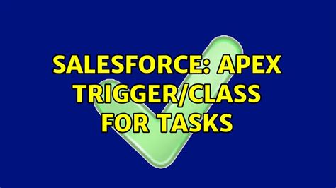 salesforce apex trigger class