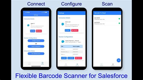 Salesforce Barcode Scanner