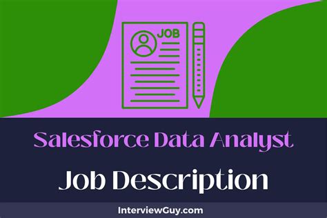 salesforce data analyst job description