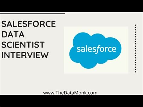 salesforce data scientist interview questions