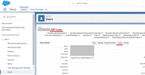 salesforce get security token for api only user