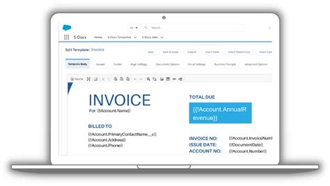 Salesforce Invoice Generation