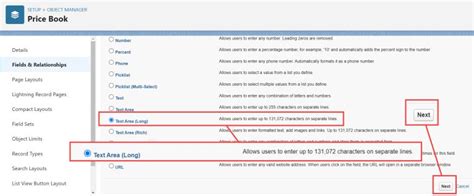 Salesforce Printable View Long Text Fields