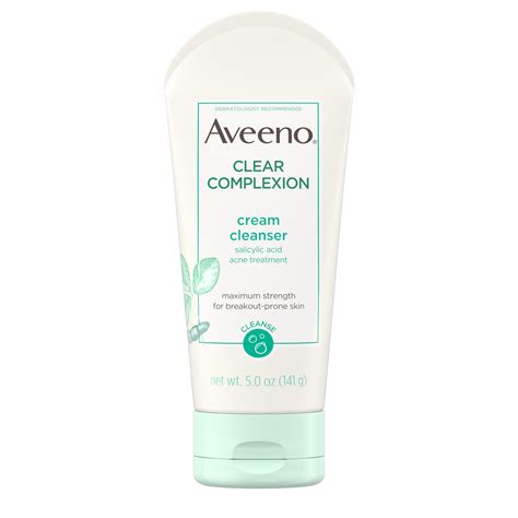 Clean & Clear Oil Absorbing Cream Face Wash with Salicylic Acid, 5 oz