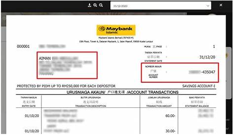 Salinan Akaun Bank Maybank : Scan qris dengan maybank qr pay, mudah