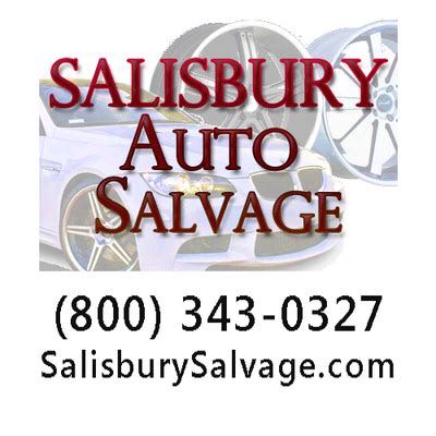 salisbury auto salvage hours