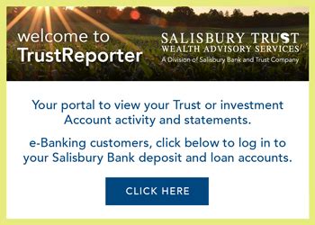 salisbury bank and trust login