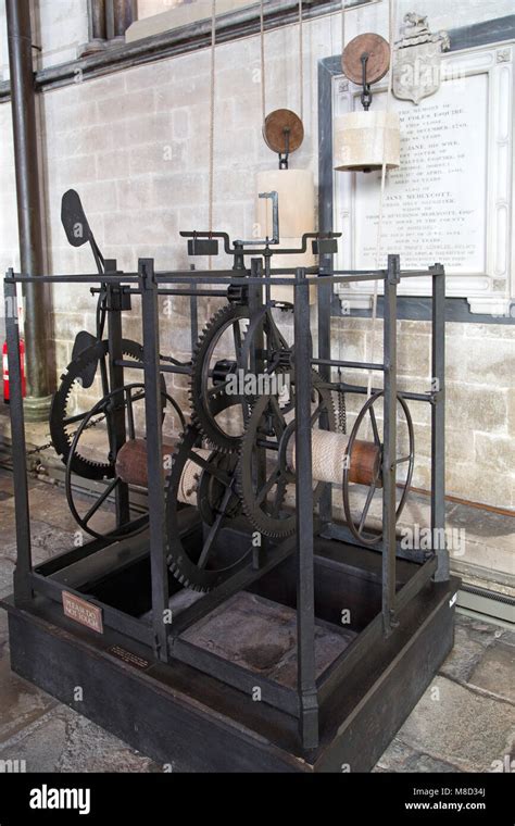 salisbury cathedral church clock mechanism