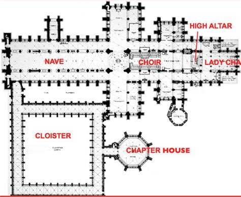 salisbury cathedral floor plan