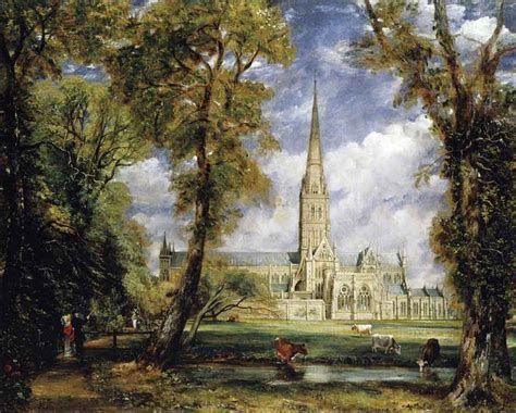 salisbury cathedral painting