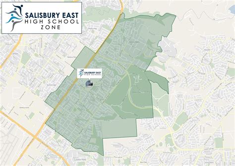 salisbury east high school map