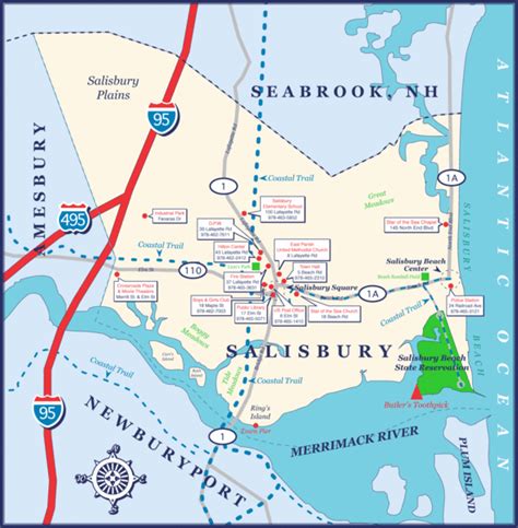 Salisbury Ma Map