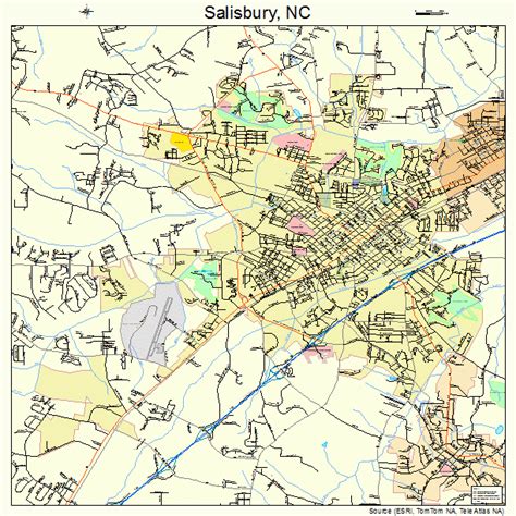 salisbury nc map google