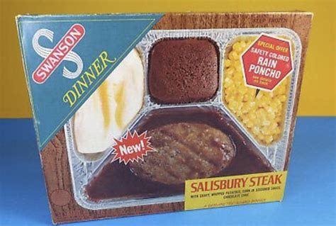 salisbury steak tv dinner 70s