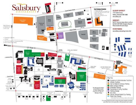 salisbury university visitor parking