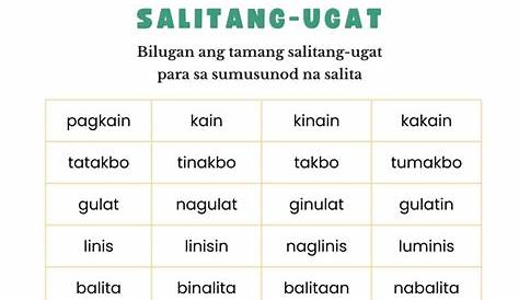 salitang ugat - philippin news collections