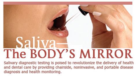 saliva in the diagnosis of diseases